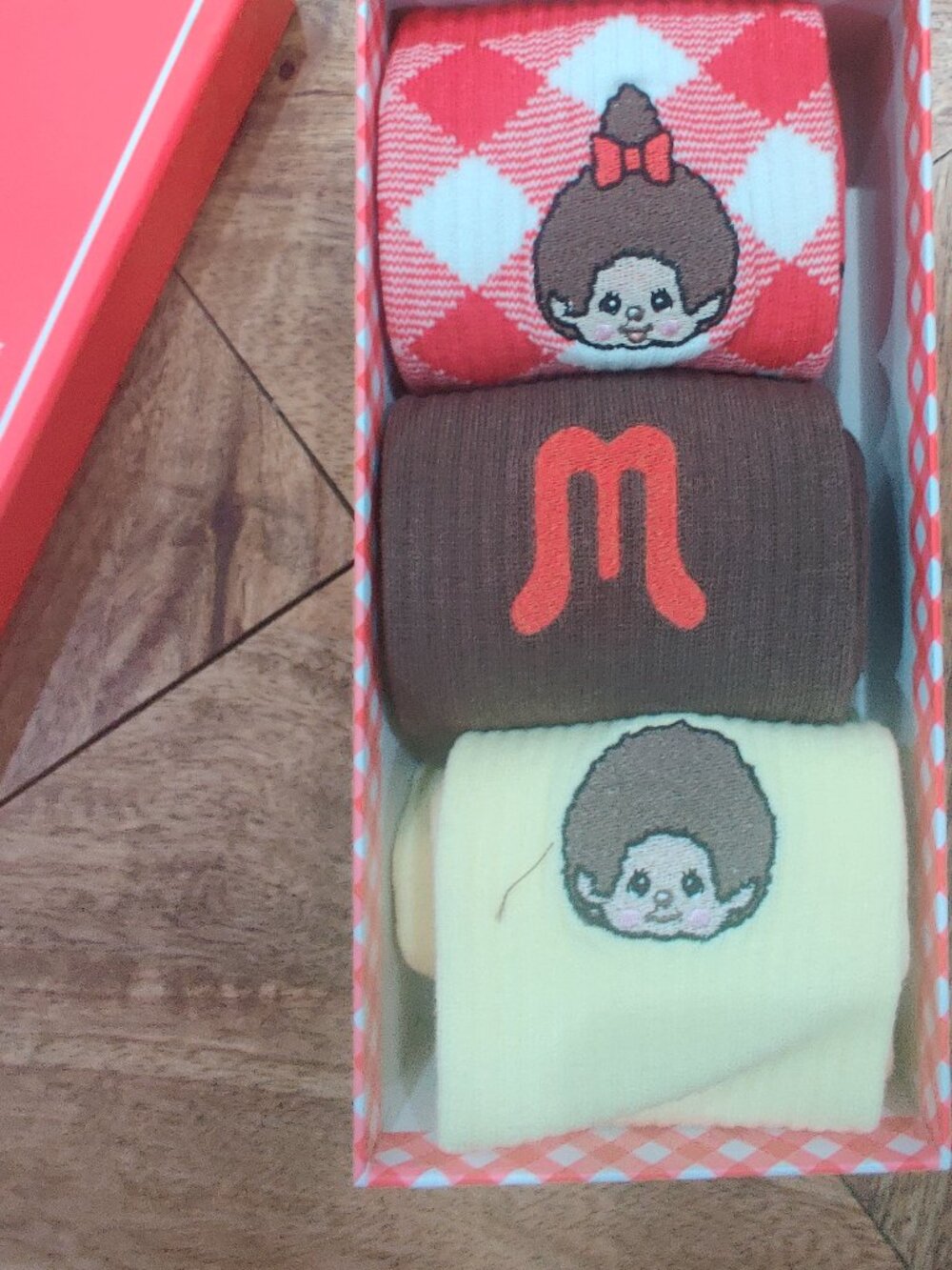 Lazy Oaf X monchichi socks OS New